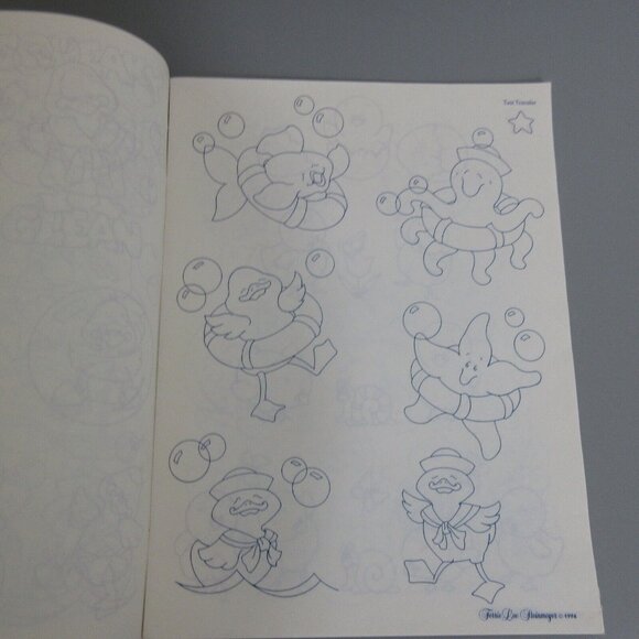 Iron-On Transfers Kid Baby Leisure Arts Crafts 2-Leaflet Book Lot 21 Pages Total - Picture 4 of 5